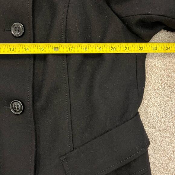 NWOT APOSTROPHE Black Recycled Wool Blend Jacket Women’s Size XL - Picture 15 of 16